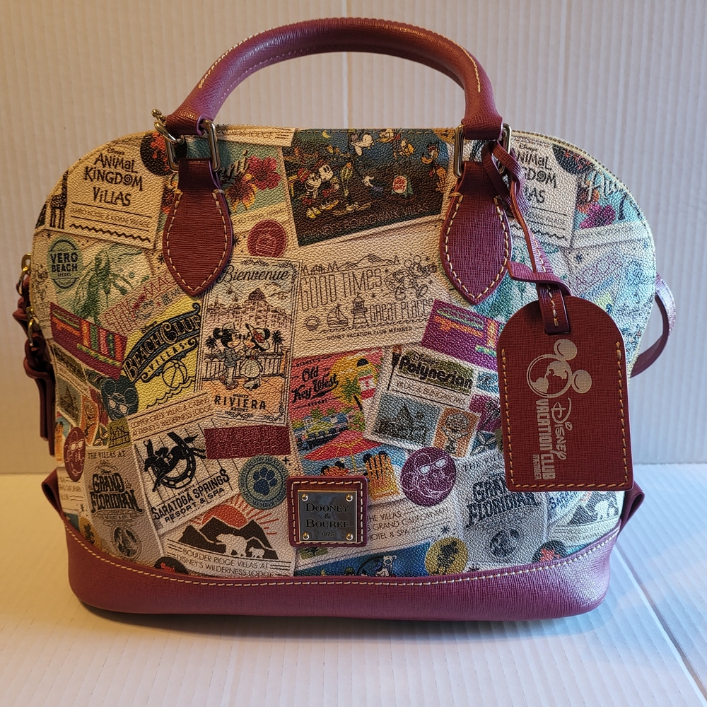 Dooney & Bourke Multicolor Satchel Bag